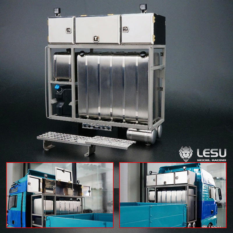 LESU 1/14 8*8 Metal Heavy-duty Chassis Radio Controlled R620 Servos Gearbox Motor SAVOX DIY Tractor Truck Cars Hobby Model Motor Servo