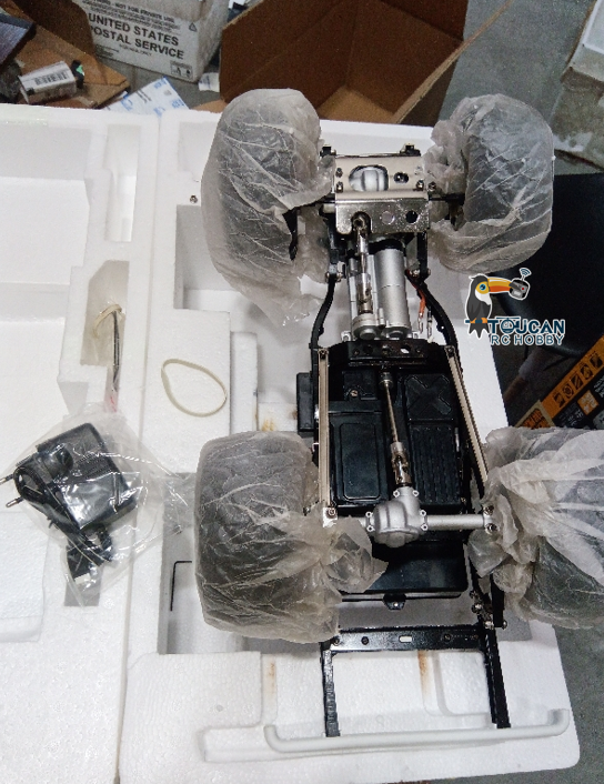 Free Shipping Second Hand US Stock HG 1/10 RC Pickup Model 4*4 Rally Car Series Car Racing Crawler