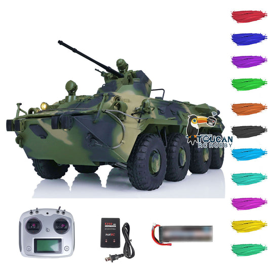 IN STOCK CROSSRC 1/12 RC Armored Transport Vehicle 8X8 BT8 RTR Radio Control Military Vehicle Electric Car 2-Speed Transmission