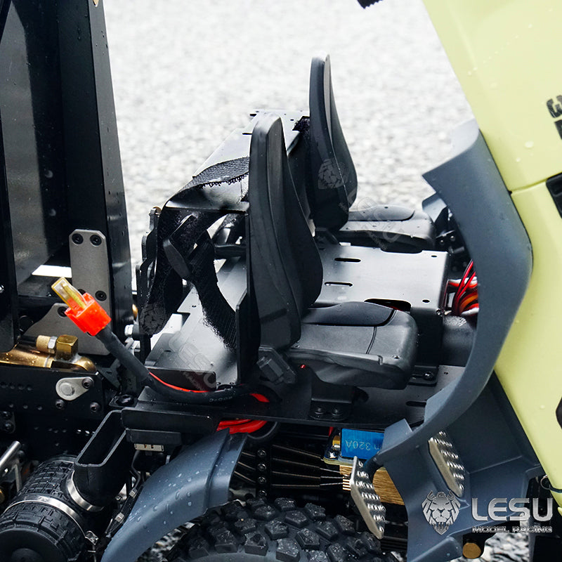 LESU 1/14 8x8 Roll On/Off Hydraulic RC Dumper Radio Controlled Tipper Truck Model