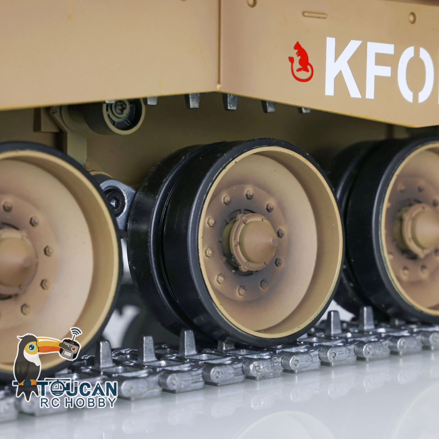 UK Stock Henglong 1/16 Scale 7.0 Upgraded Challenger II RTR RC Tank 3908 Metal Tracks