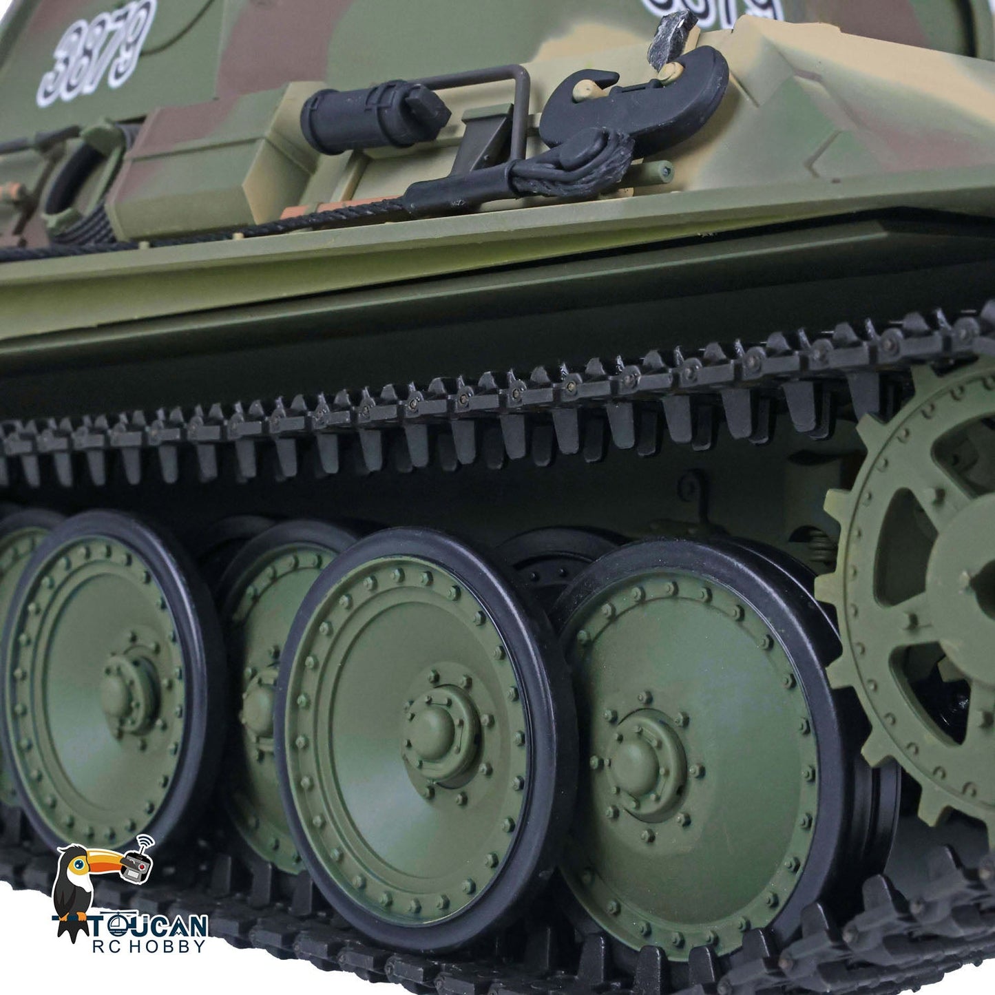 TOUCAN RC HOBBY Henglong Plastic 1/16 TK7.0 3879/3878 German Panther G Soviet KV-1 RTR RC Tank 360 Degrees Turret Infrared Combat BB Smoke Metal Barrel