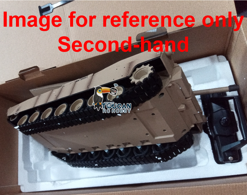 Fast Free Shipping Second Hand US Stock Tongde 1/16 Abrams M1A2 RC Infrared & BB Battle Tank SEP TUSK II 320¡ã Model