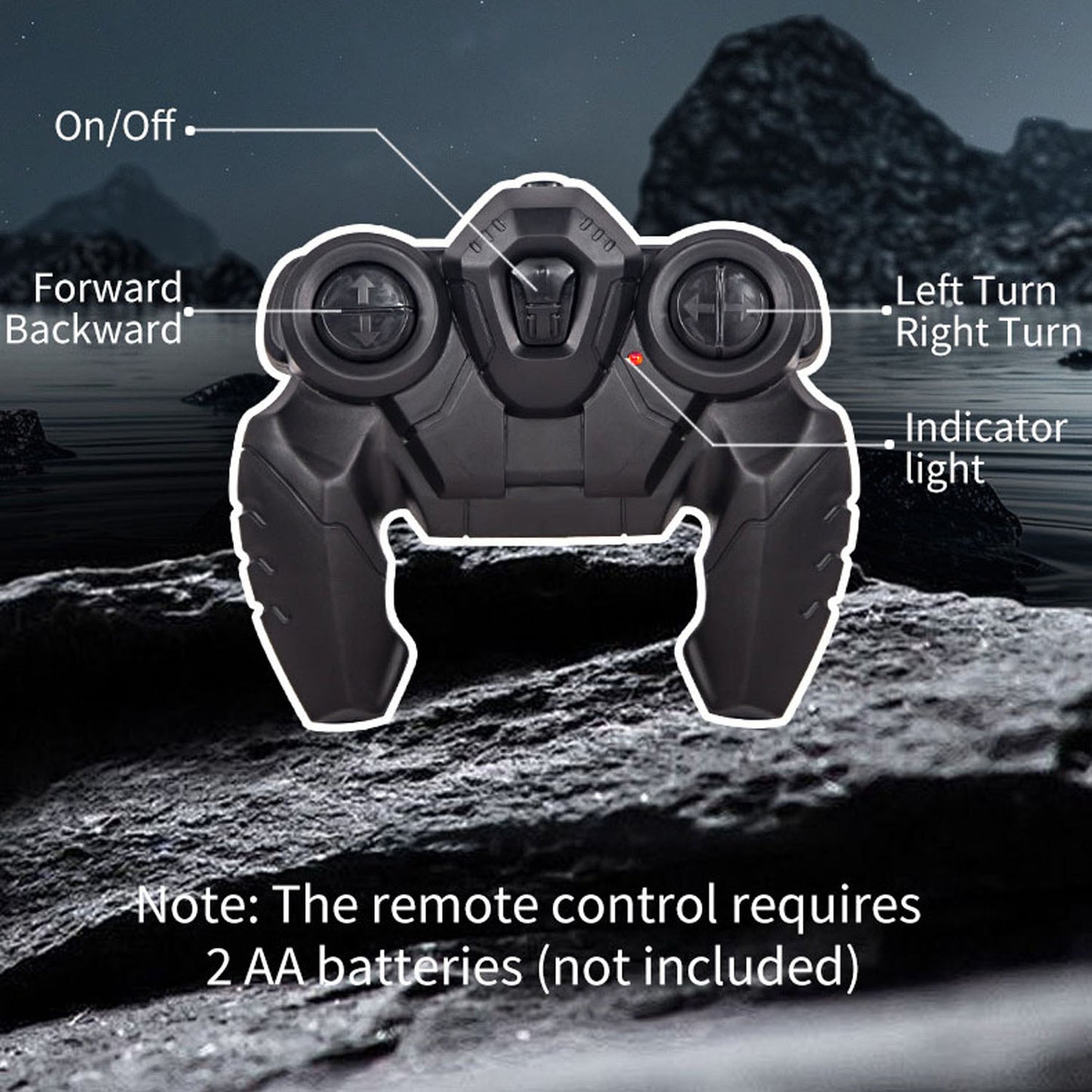 1:18 RC Off Road Car Q191 Waterproof Remote Control Amphibious Vehicle 360 Rotation Stunt Car Electric 4WD Ready To Run Battery