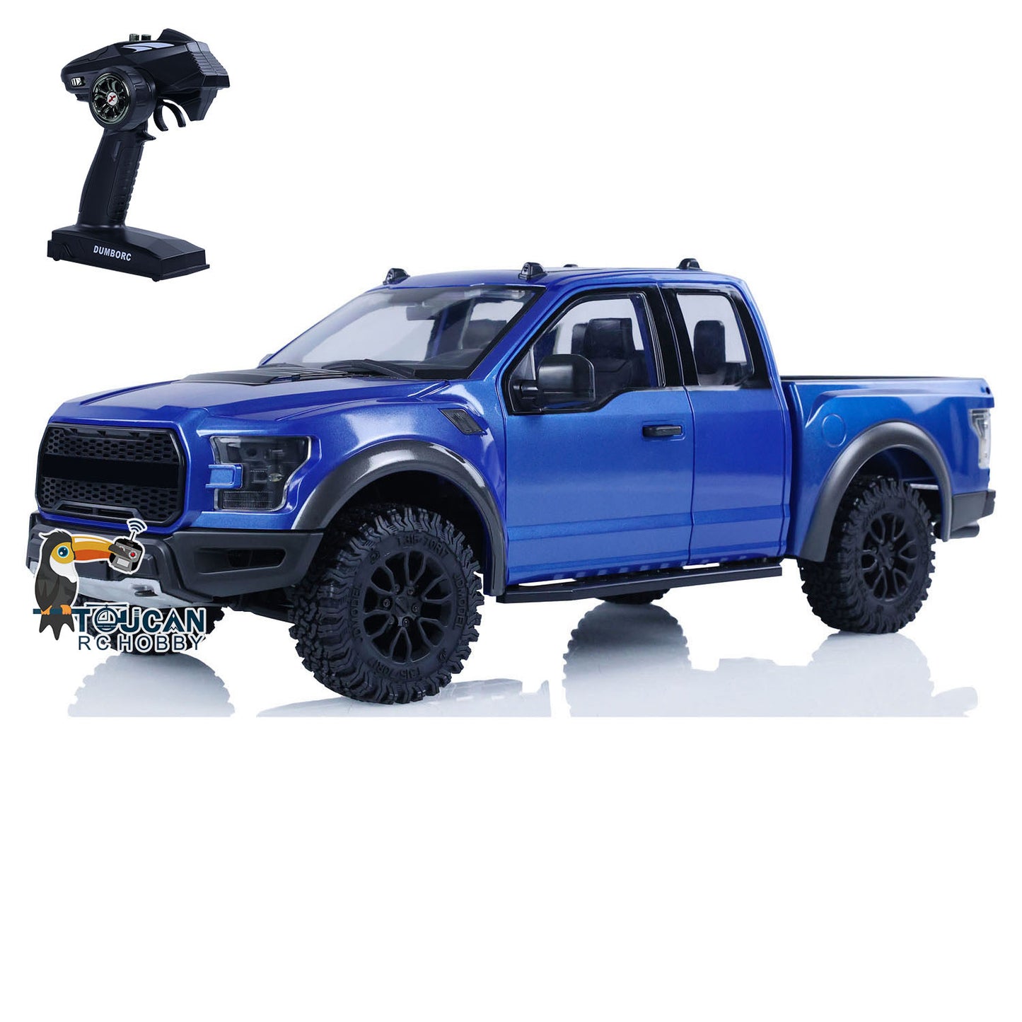 JDMODEL 1/10 Desert Runner Scale Truck RC Racing Model Car F-150 Rock Crawler KIT-E W/ Radio ESC Motor Gearbox Hero Body Set