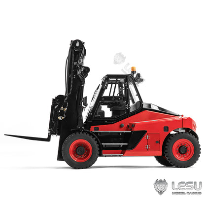 LESU 1/14 Aoue-LD16S Metal RC Hydraulic Forklift Remote Control Wheeled Car RTR Version Painted Assembled Models