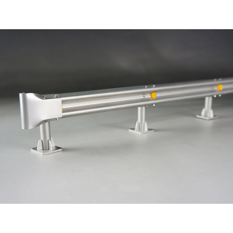 Metal Highway Guardrail Road Barrier Highway Fence for 1/14 RC Tractor Remote Control Truck Car Off-road Vehicles Hobby Model