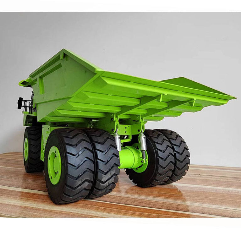 Metal 1/20 793D RC Hydraulic Mining Car Remote Control Dumper Finished Truck Models Flysky FS-i6X Radio Heavy Construction Cars