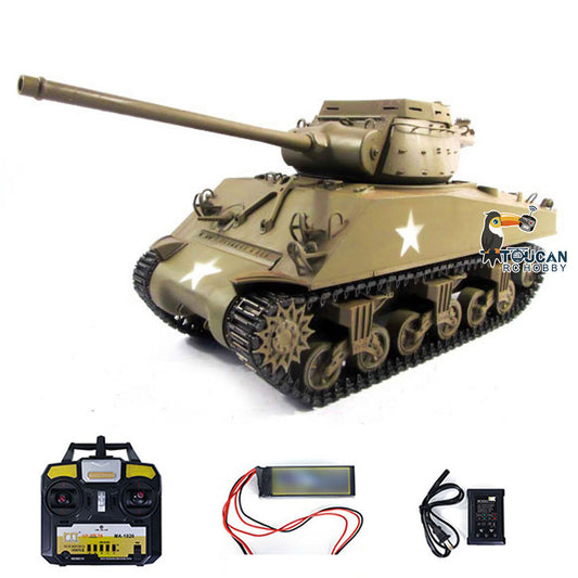 US STOCK Mato 100% Metal 1/16 Scale RC Tank Remote Controlled Military Panzer Army Vehicle M36B1 Destroyer Infrared RTR 1231 Simulation Models