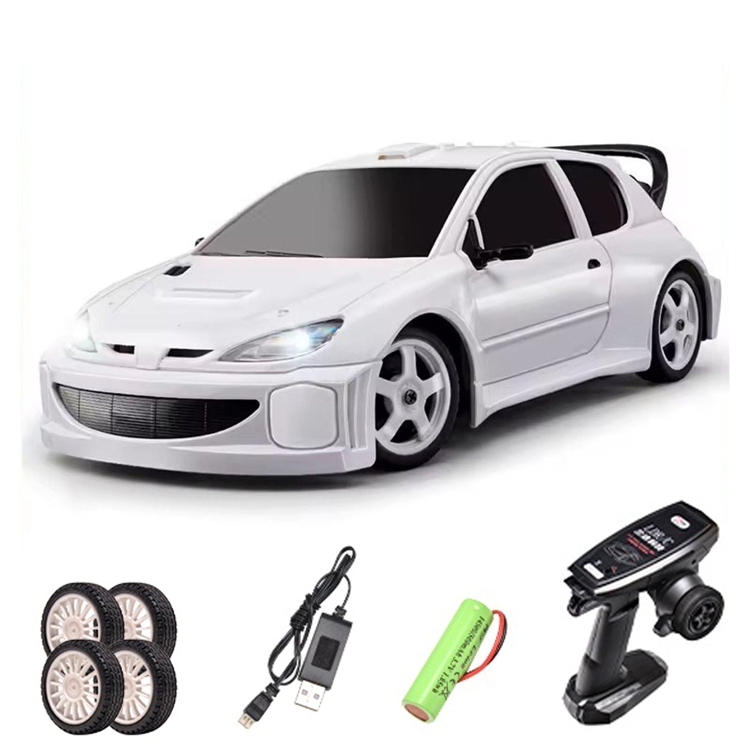LDRC 1/28 LD2802 4WD 2.4G Remote Control Drift Car ESC Servo RC