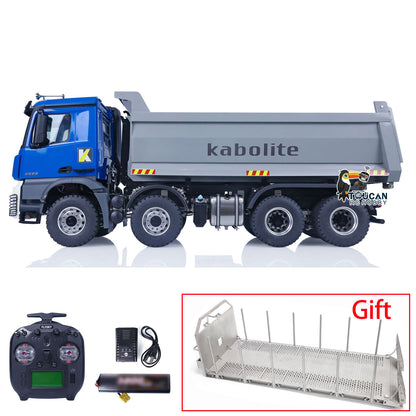 IN STOCK Kabolite K3366 ST8 8X8 RC Hydraulic Tipper Car 1/14 Remote Control Dumper Truck Simulation Construction Vehicle