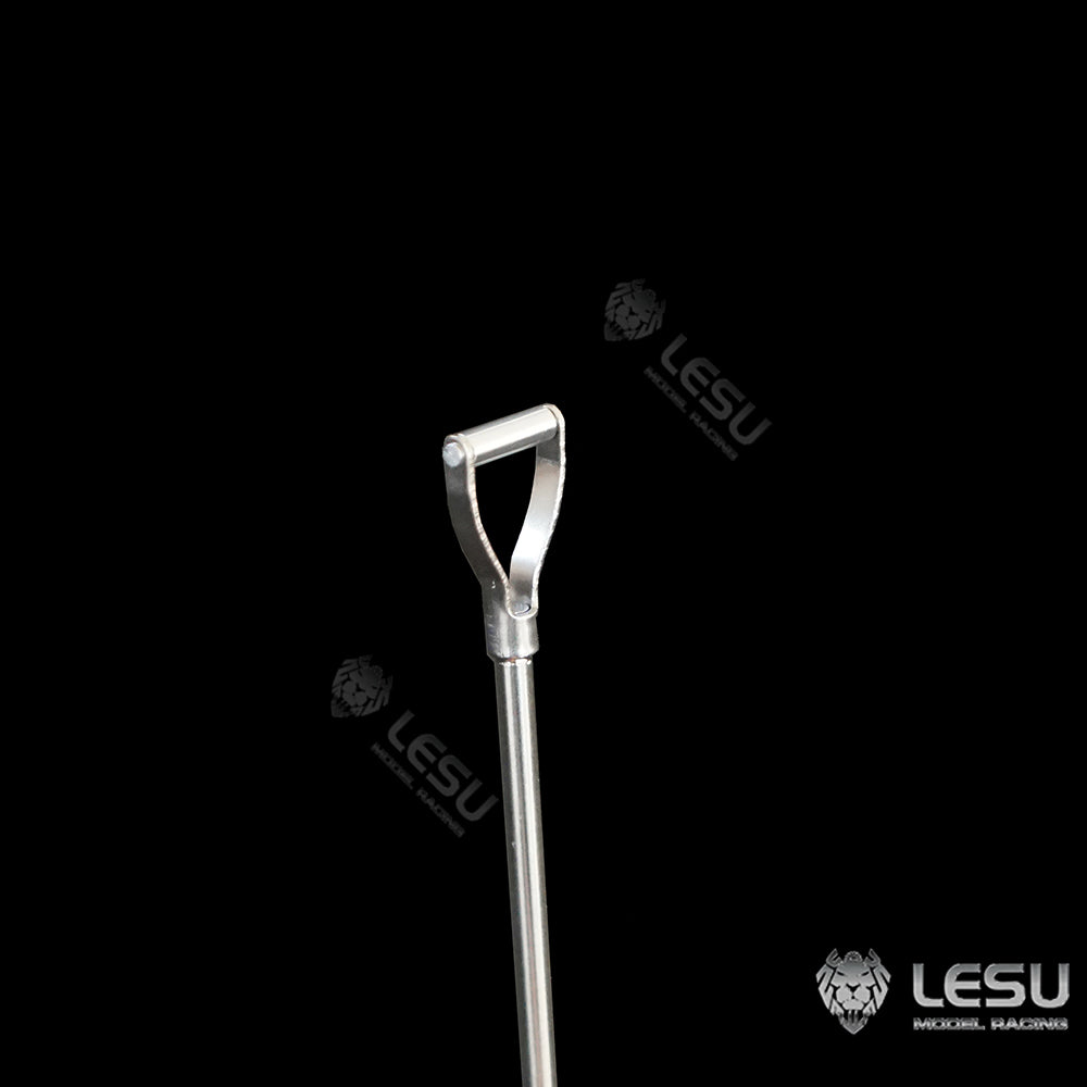 US STOCK LESU 1/14 Scale Metal Square Spade with Handle Spare Parts Replacements for RC Trucks Construction Vehicles Car Model