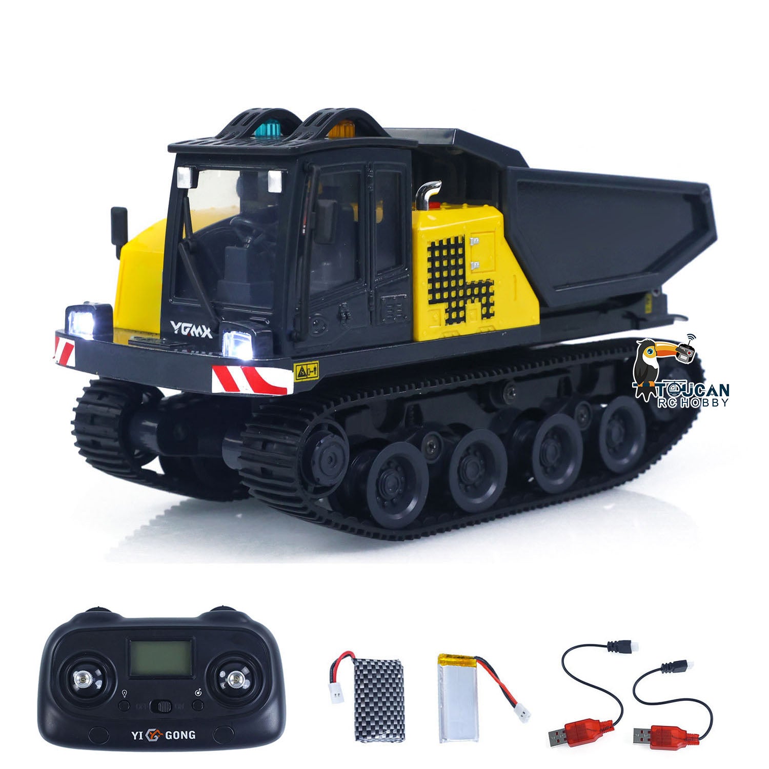 In Stock 1/50 T14R Panther RTR Electric RC Crawler Dump Truck