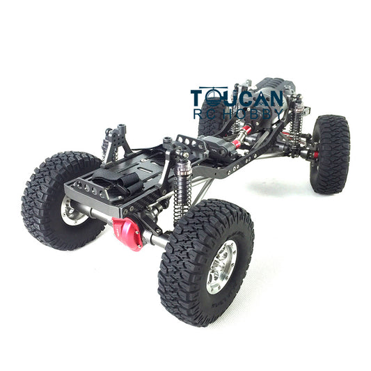 Wheelbase Chassis for TFL 1/10 pro RC Crawler Remote Control Car 305MM 313MM SCX10 C1507 Hobby Model Front Gearbox