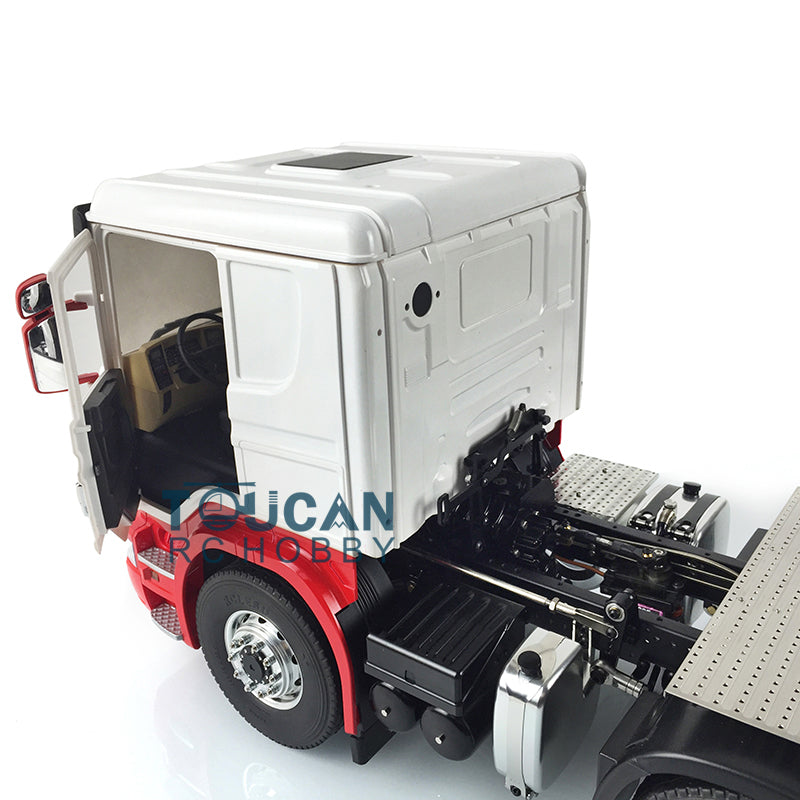 TOUCAN 1/14 Metal Chassis 8*8 RC Tractor Truck Model TOUCAN Cabin TAMIYA