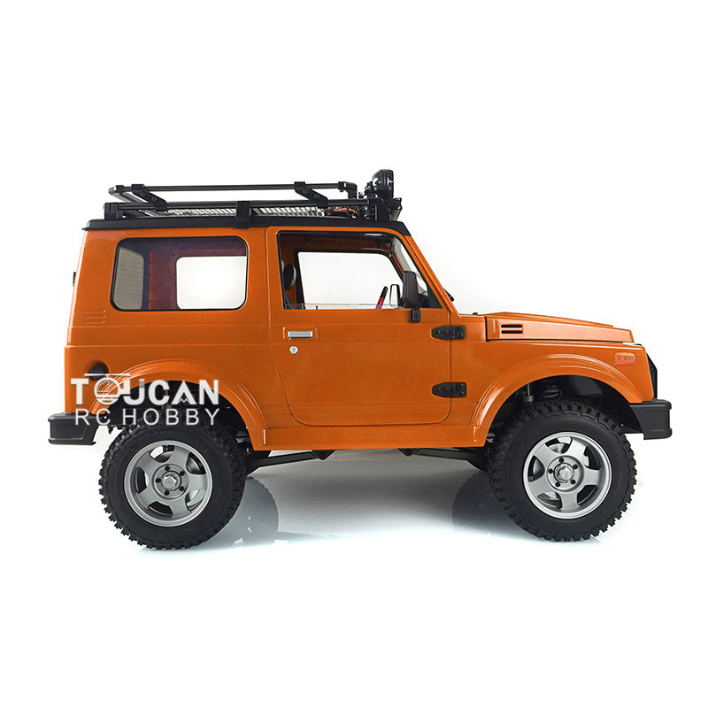 Capo Assembled Model 1/6 Crawler RC SIXER1 Plastic Painted Cabin Car Shell Metal Chassis Motor Servo ESC I6S Light