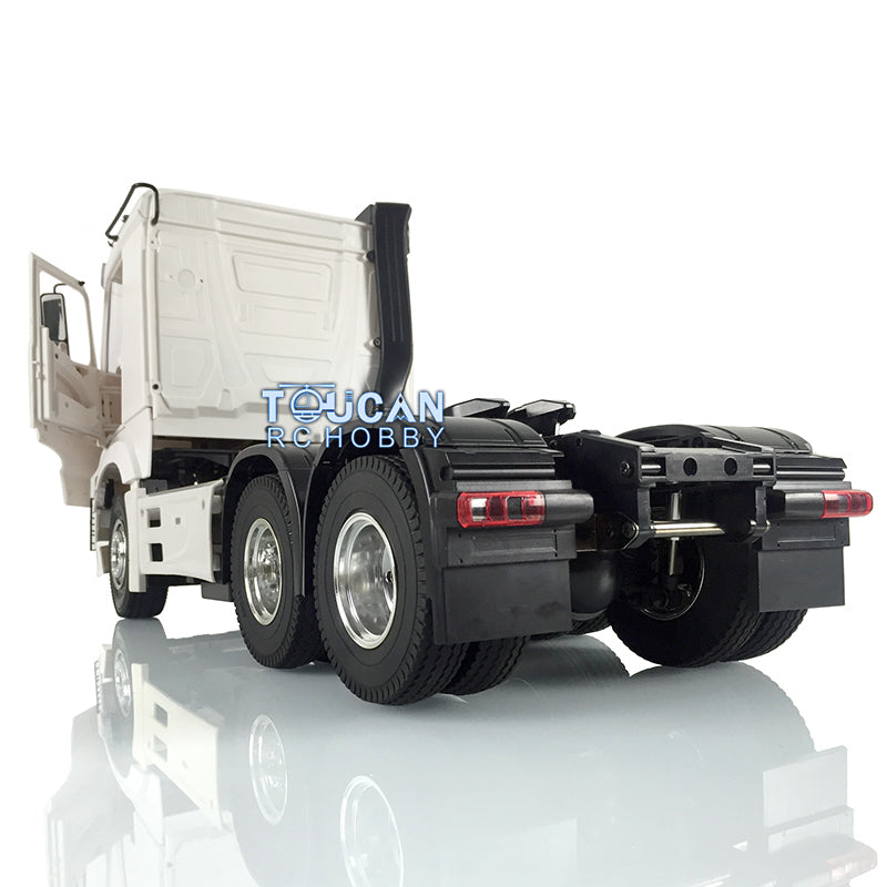 Toucan Hobby 3-Axle 1/14 6*4 RC Tractor Truck Remote Control Trailer Constuction Vehicle Kits DIY Parts Motor