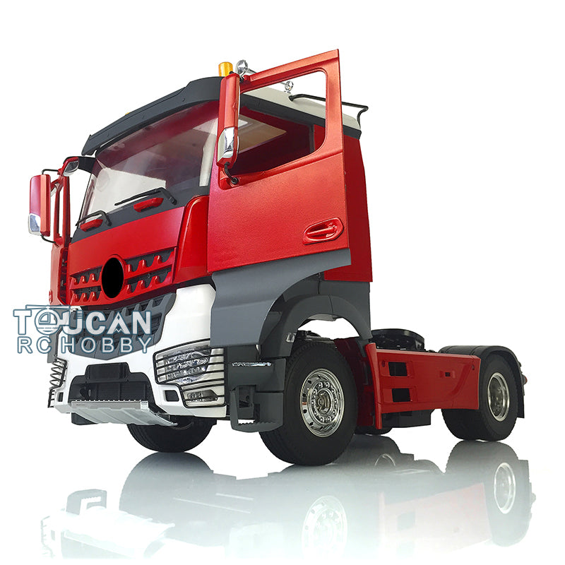 Toucan Hobby 1/14 4*2 2-Axle RC Tractor Radio Control Truck Electric Vehicle Machine Painted Cabin 540 Motor Open Door Version