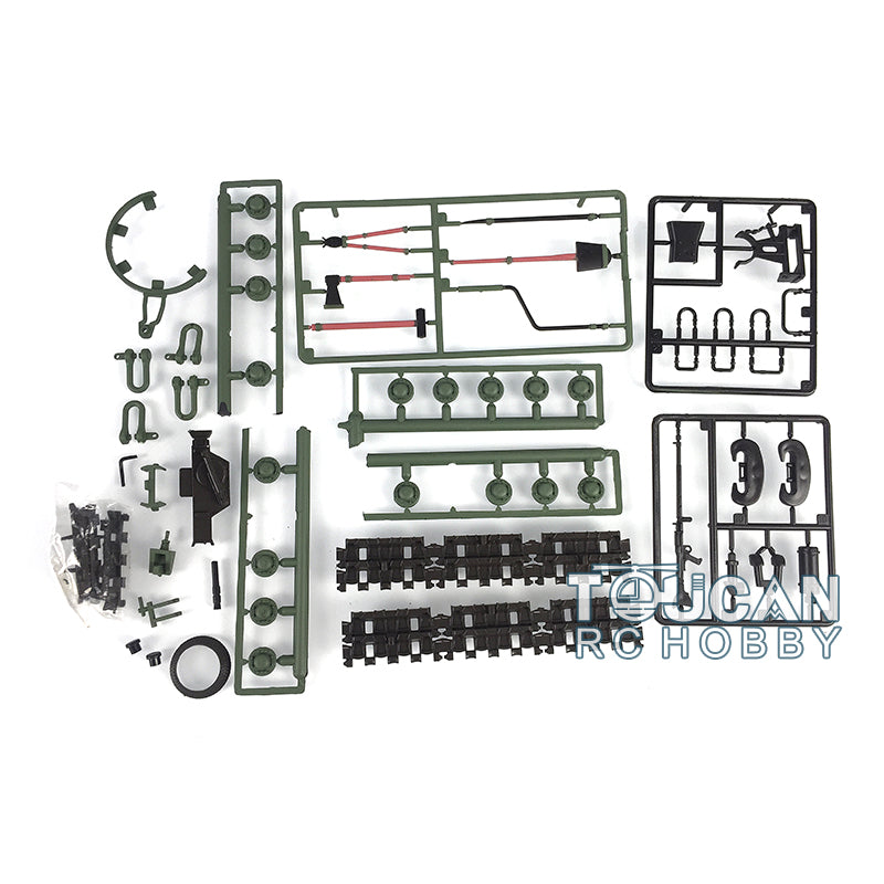US Stock Henglong 1/16 Scale German PanTHer G RC Tank 3879 Decorate Plastic Parts Bag