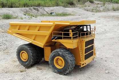 In Stock JDMODEL Metal 1/14 4x4 RC Hydraulic Mining Dumper Heavy Machine JDM 118F Bogie Truck Car Model Radio Control Construction Vehicle