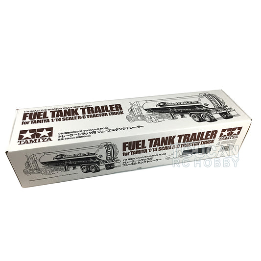 IN STOCK TAMIYA 1/14 RC Oil Fuel Tank Tanker Radio Control Trailer Tractor 56333 Unpainted Electric Car Models KIT DIY Toy