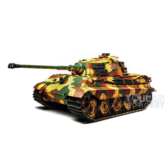 TAMIYA 1/16 Metal Heavy RC Tank King Tiger 56018 Remote Controlled Armor Models Chassis Mainboard Barrel Gearbox DIY