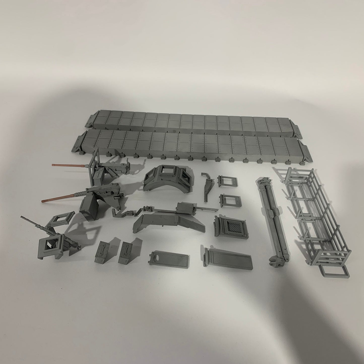 US Stock Metal Upgraded Part Fittings for Henglong 1/16 Plastic 3918 RC Tank Radio Control Military Model M1A2 Abrams DIY