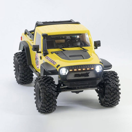 IN STOCK CROSSRC 1/8 Painted RC Crawler Car 4X4 EMO X Remote Control Off-road Vehicles PNP Hobby Models Emulated Vehicle Toys