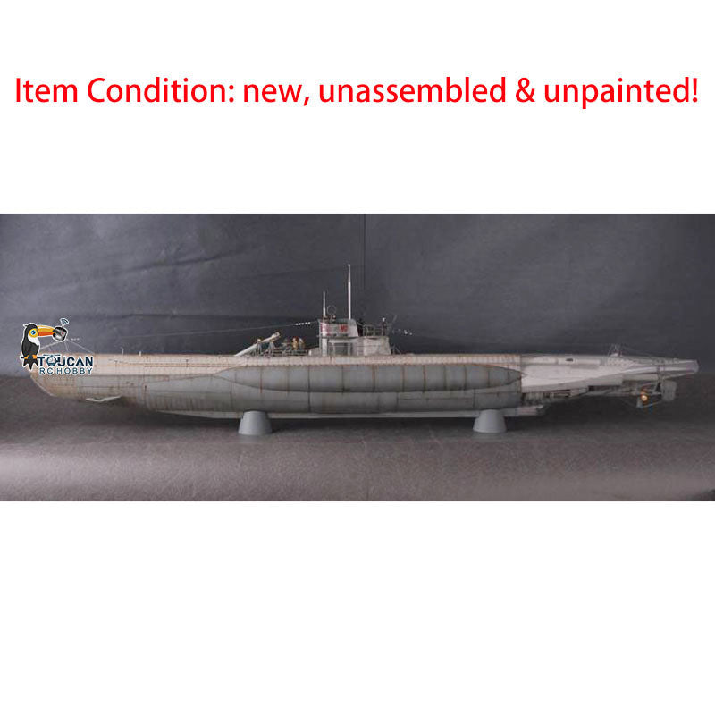 US STOCK Trumpeter 06801 1/48 Scale New Unassembled Unpainted German DKM U-Boat VIIC U-552 Submarine Warship Static Model Toys