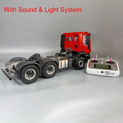 1/14 6x6 RC Tractor Truck 2 Speed Transmission Radio Control Car Sounds Lights