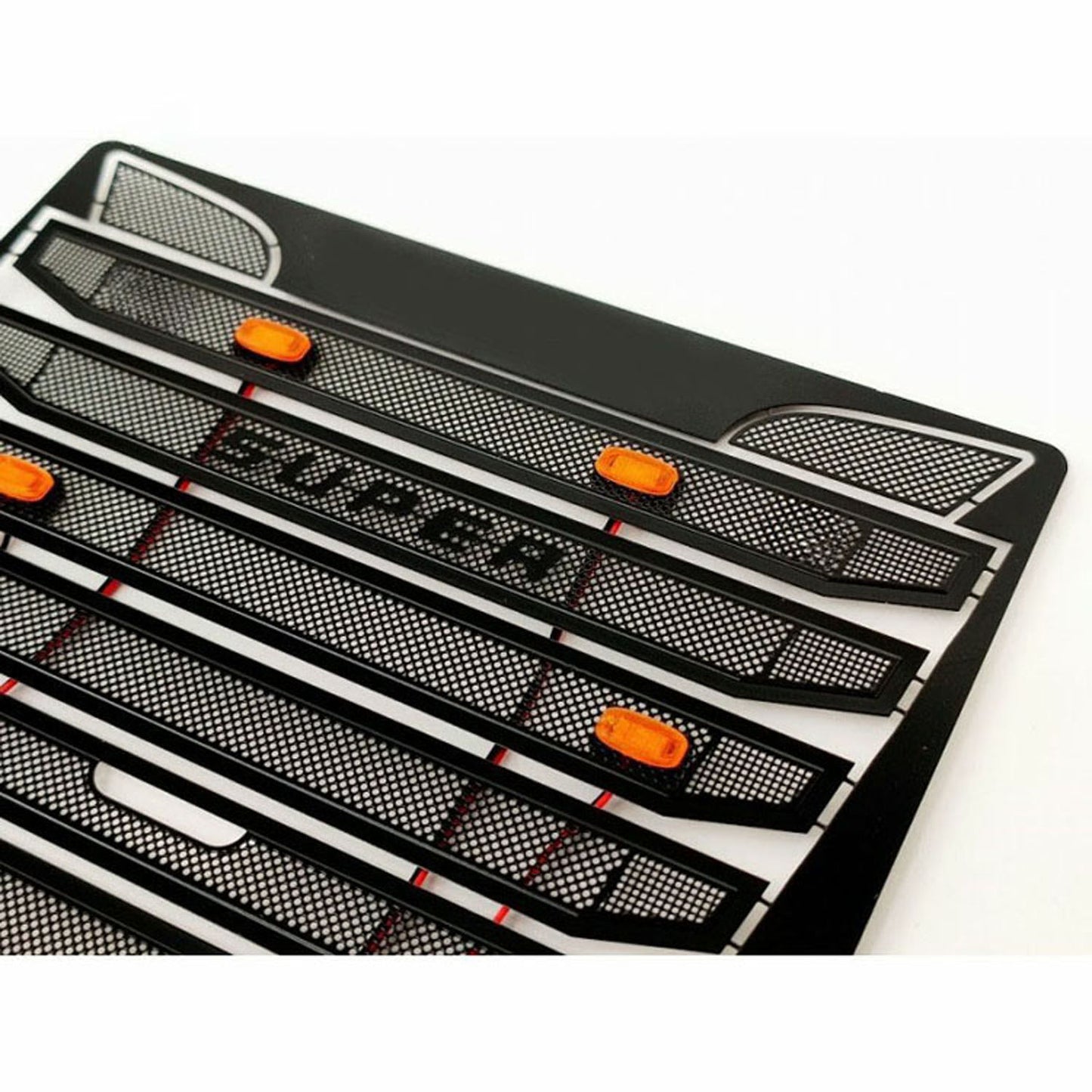 1/14 Metal Cabin Decorative Air Grille for RC Tractor Electric Car R730 Radio Controlled Truck Hobby Model DIY Parts Accessory