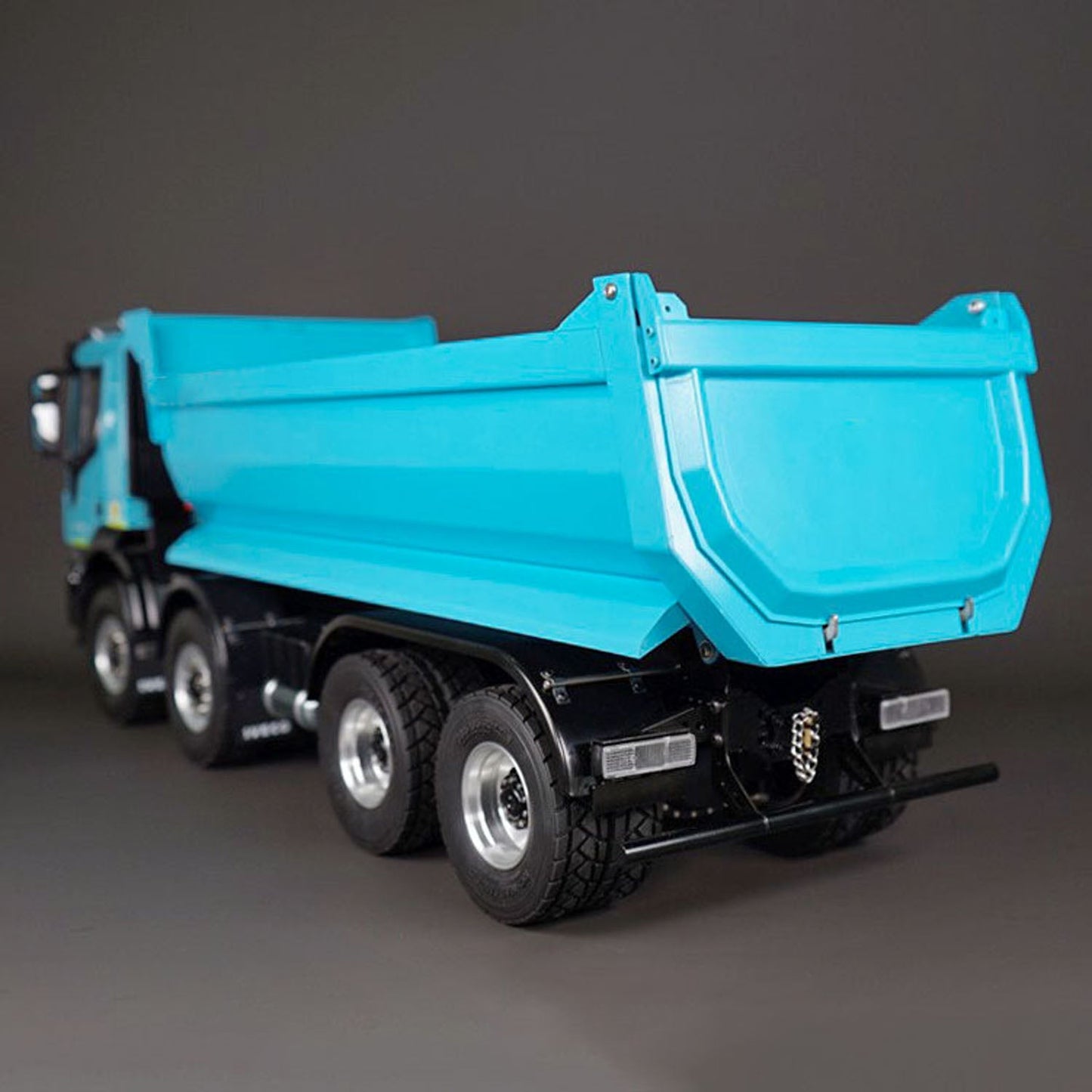 1:14 8x8 RC Hydraulic Equipment Radio Control Tipper Car 2-speed Dump Truck DIY Model Sound Light ST8 LED Light Sound