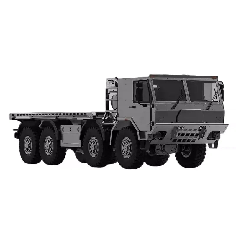 CAPO CUB3 8X8 Metal CNC 1/18 RC Military Transport Truck 2Speed Gearbox Lock Differential Axle DIY Model Car No Electronic Parts