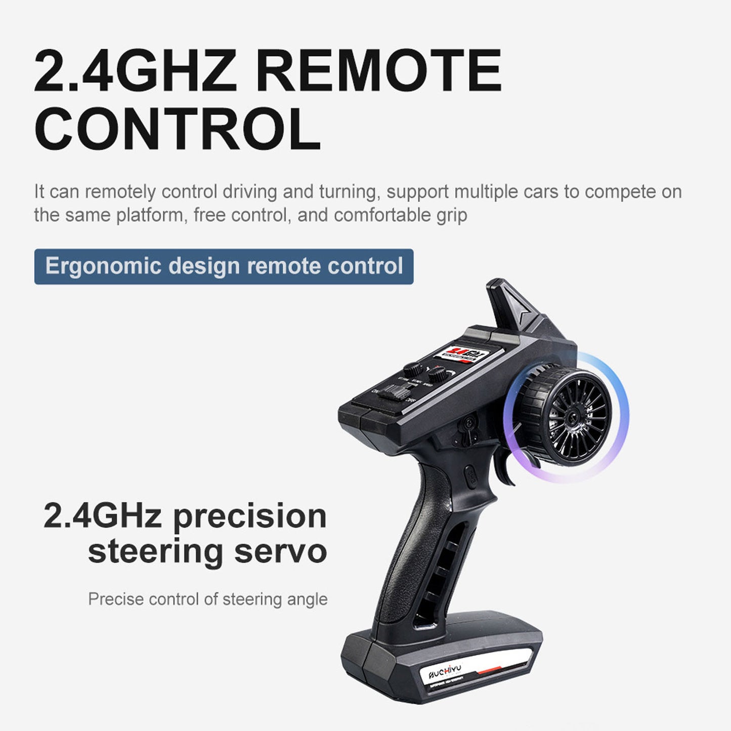 12 Inches Plastic 1/16 4X4 Remote Control Off Road Car SCY 16102 RC Monster Truck Pickup Metal Drive Shaft Charging Protection