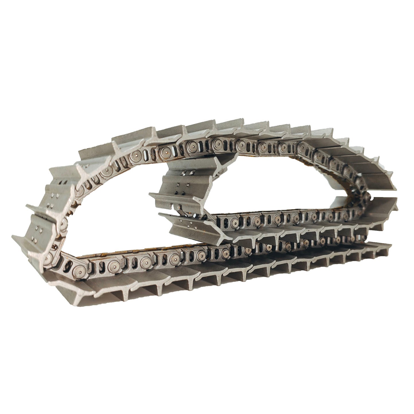 Full Metal Tracks for 1/14 Radio Control Hydraulic Bulldozer JDM-98 RC Engineering Vehicles DIY Model Optional Upgraded Part