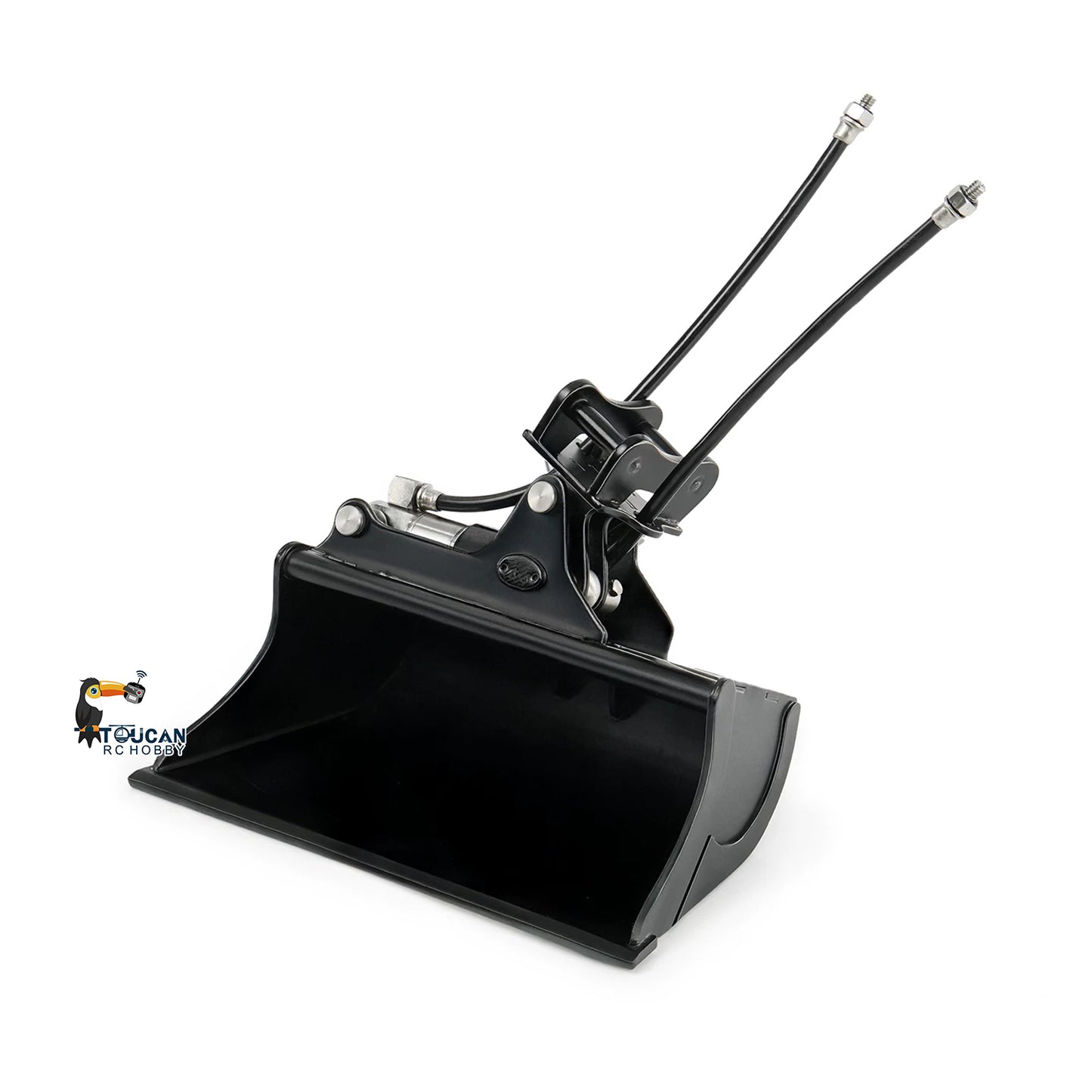 Metal Bucket Ripper Cultivator Rake Grading Beam for LESU Aoue PC30 B0003 1/14 RC Hydraulic Excavator Mini Remote Control Digger DIY Model Car