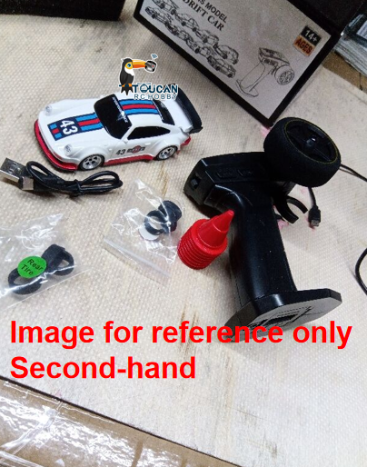 Free Shipping Second Hand US Stock High Speed 2.4G Mini RC Drift Car 1/43 Racing Vehicles Gyroscope 4WD Ready to Go Mini Car Toy Radio Battery Lights Model