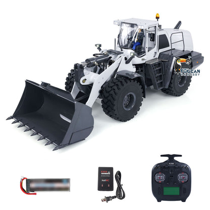 1/14 XDRC 580 Hydraulic RC Loader Metal RTR Remote Control Car Painted Assembled High Low Speed Simulation Vehicle Hobby Model