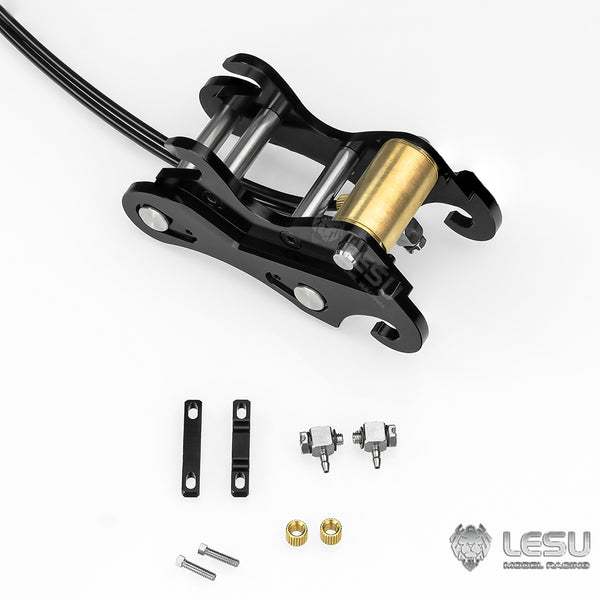 TOUCAN RC HOBBY Metal Quick Released Coupler Cab Guardrail Lighting LED Lamp for LESU 1/14 RC Hydraulic Excavator Aoue LR945 DIY Parts