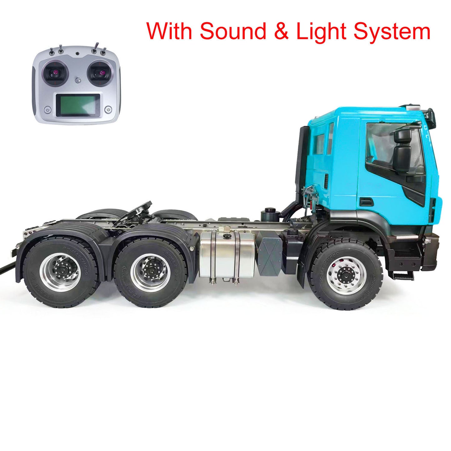 1/14 6x6 RC Tractor Truck 2 Speed Transmission Radio Control Car Sounds Lights