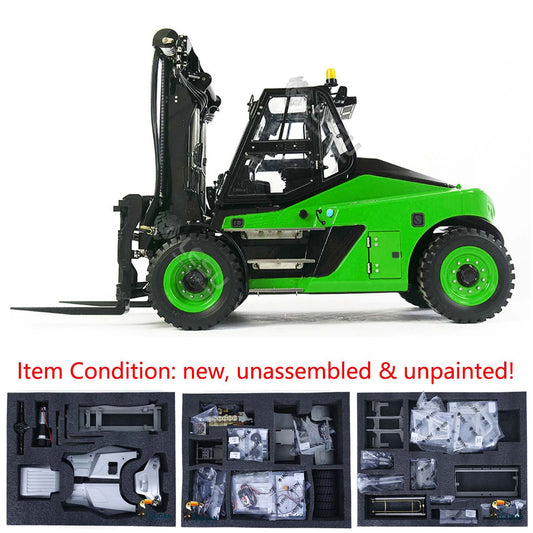 IN STOCK LESU 1/14 Heavy Unassembled and Unpainted RC Hydraulic forklift Kits Radio Control Truck Model Aoue-LD160S Wooden Pallet