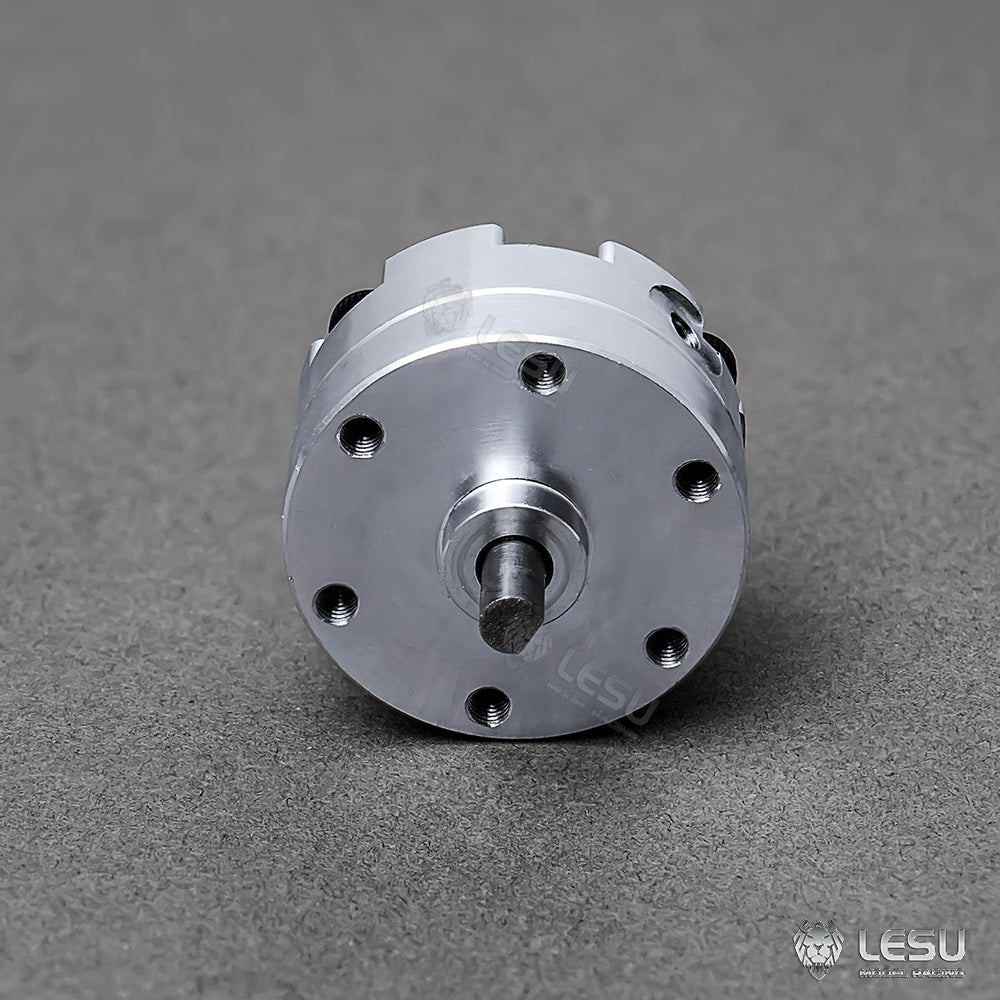 LESU 270 Degrees Metal Hydraulic Rotating Module Cylinder for 1/14 RC Excavator DIY Scale Dumper Crane Truck for Vehicle Enthusiast