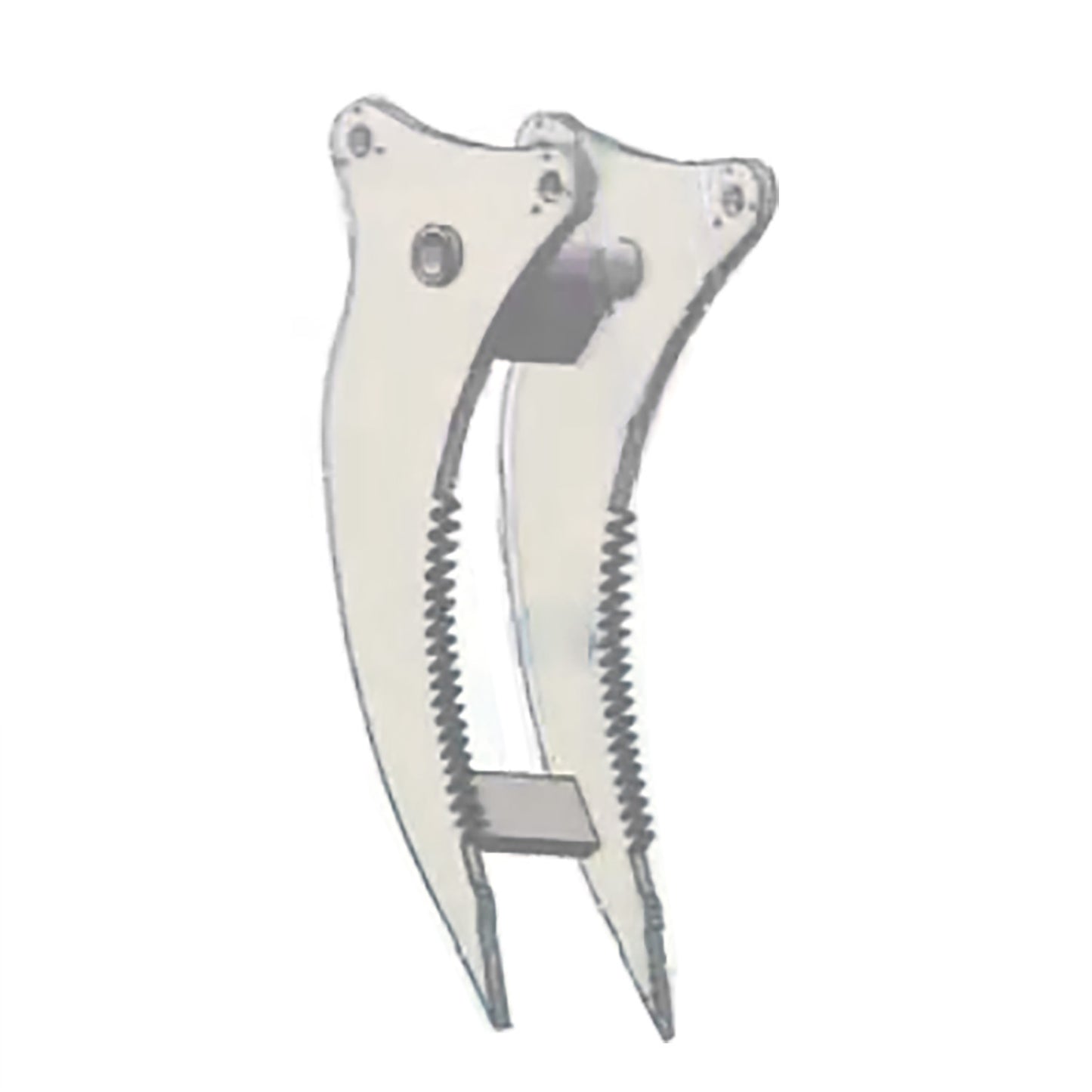 Metal Toothed Rake Bucket For 1/8 Hydraulic Remote Control Digger 390F 395 374 RC Tracked Excavator PC1250 Model Accessory