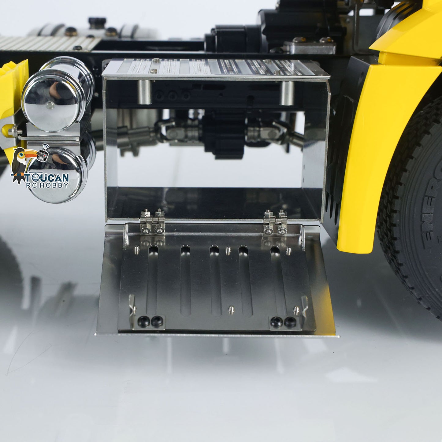 RTR 1/14 RC Tractor Truck Radio Battery Metal NO Lock Differential Axles 2Speed Gearbox 6*6 Lorry Car Model for TAMIYA Trailer