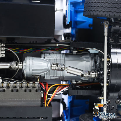 1/14 4X4 JDModel RC Hydraulic Wrecker Tow Car Remote Controlled Flatbed Truck Car Model Simulation Car ESC Motor Servo