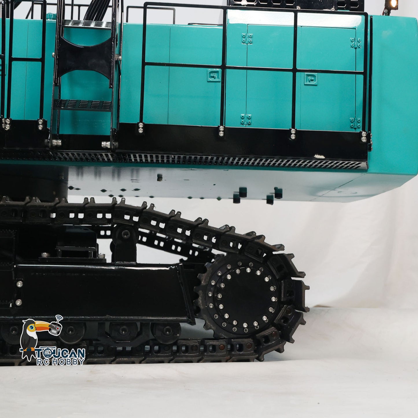 USA Pre-Order by the sea 1/8 Scale RC Metal Hydraulic Excavator Heavy Duty Digger RTR PC1250 Huge Construction Vehicle I6S Controller Light ESC Servo Motor