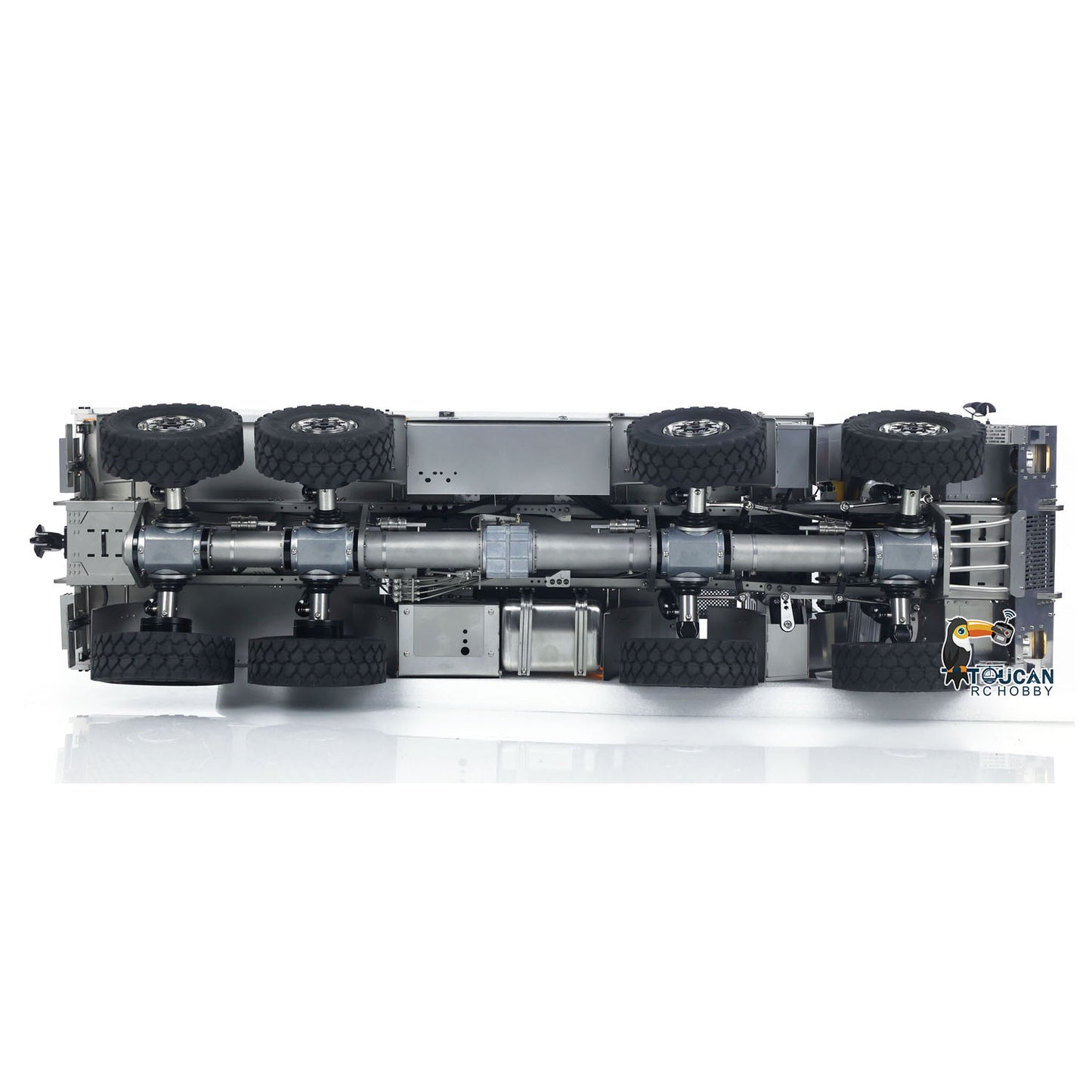 Metal 1/14 RC Hydraulic Off Road Military Truck T815 Remote Control 3Speed 8*8 Roll on off Dumper Model Paladin ST8 Radio