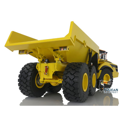 IN STOCK JDMODEL Metal 1/14 RC Remote Control Hydraulic Articulated Truck E450C Assembled Painted Dumper Lights Radio Heavy Machine
