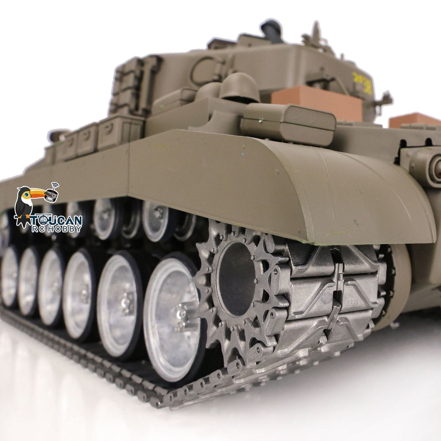 TOUCAN RC HOBBY Henglong 1/16 TK7.0 Profession Russia T90 3938 RTR RC Tank 360 Degrees Turret BB IR Smoke Metal Sprockets Idlers Road Wheels Tracks with Linkages