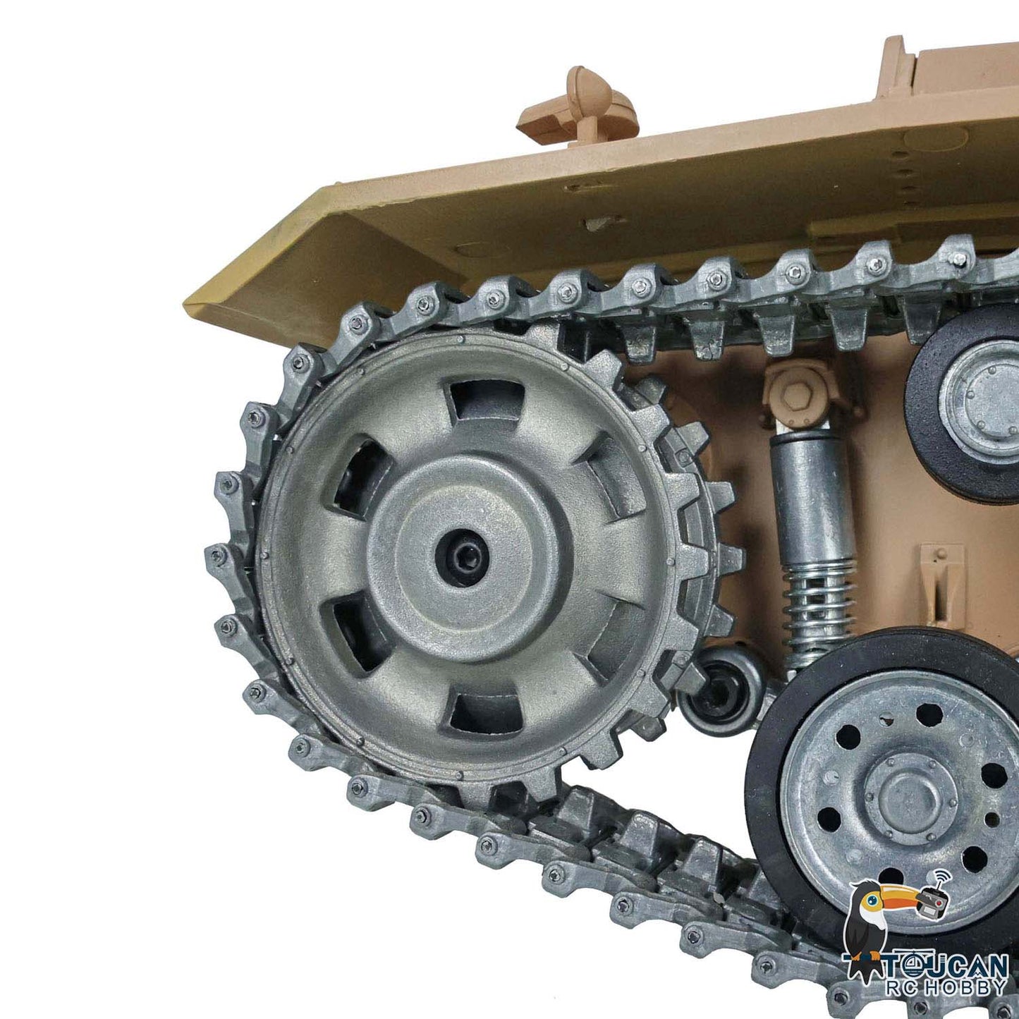 Henglong FPV 1/16 7.0 Customized Panzer III H RTR RC Tank 3849 Metal Track Wheel Radio Controller Infrared Combating Transmitter & Receiver BB Pellets